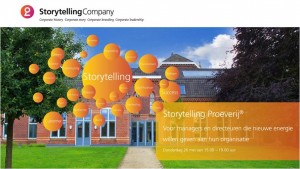 Workshop Storytelling Belang Waarde Verhaal Verteller Toehoorder Interactie Bedrijf Verbinding Mensen Leiden Leiderschap